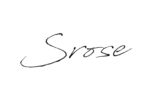 Best and Professional Signature Style for Srose. Antro_Vectra Best Signature Style Collection. Srose signature style 6 images and pictures png