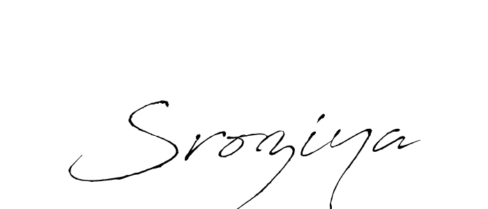 Make a short Sroziya signature style. Manage your documents anywhere anytime using Antro_Vectra. Create and add eSignatures, submit forms, share and send files easily. Sroziya signature style 6 images and pictures png