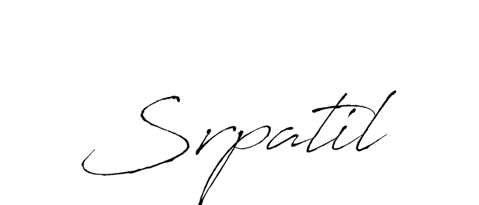 How to Draw Srpatil signature style? Antro_Vectra is a latest design signature styles for name Srpatil. Srpatil signature style 6 images and pictures png