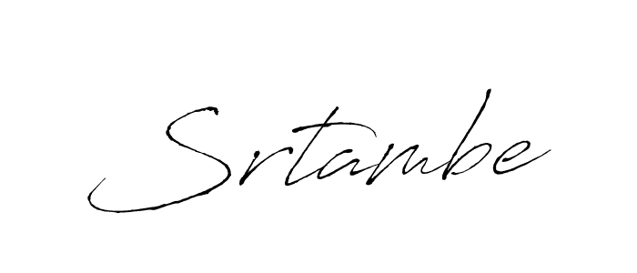 Create a beautiful signature design for name Srtambe. With this signature (Antro_Vectra) fonts, you can make a handwritten signature for free. Srtambe signature style 6 images and pictures png