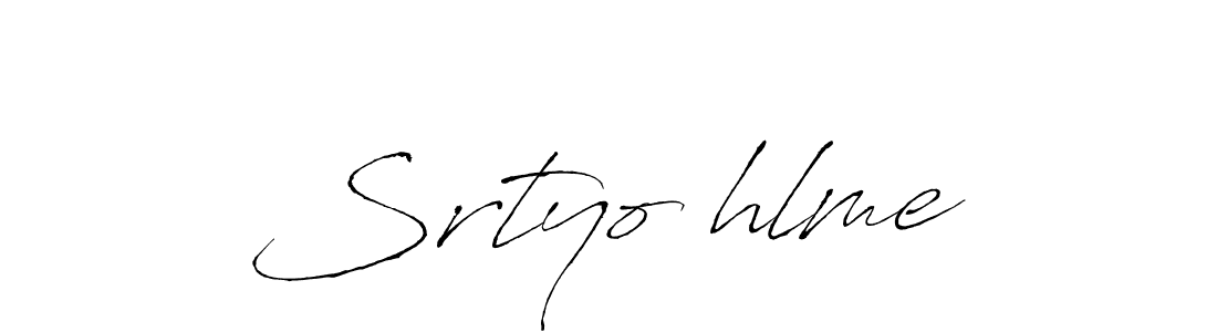 Antro_Vectra is a professional signature style that is perfect for those who want to add a touch of class to their signature. It is also a great choice for those who want to make their signature more unique. Get SrtyoŞhlme name to fancy signature for free. SrtyoŞhlme signature style 6 images and pictures png