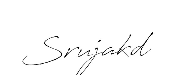 Srujakd stylish signature style. Best Handwritten Sign (Antro_Vectra) for my name. Handwritten Signature Collection Ideas for my name Srujakd. Srujakd signature style 6 images and pictures png