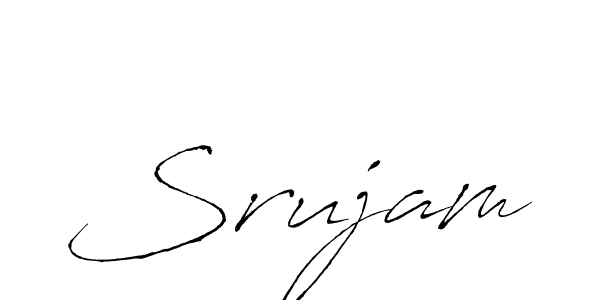 Also we have Srujam name is the best signature style. Create professional handwritten signature collection using Antro_Vectra autograph style. Srujam signature style 6 images and pictures png