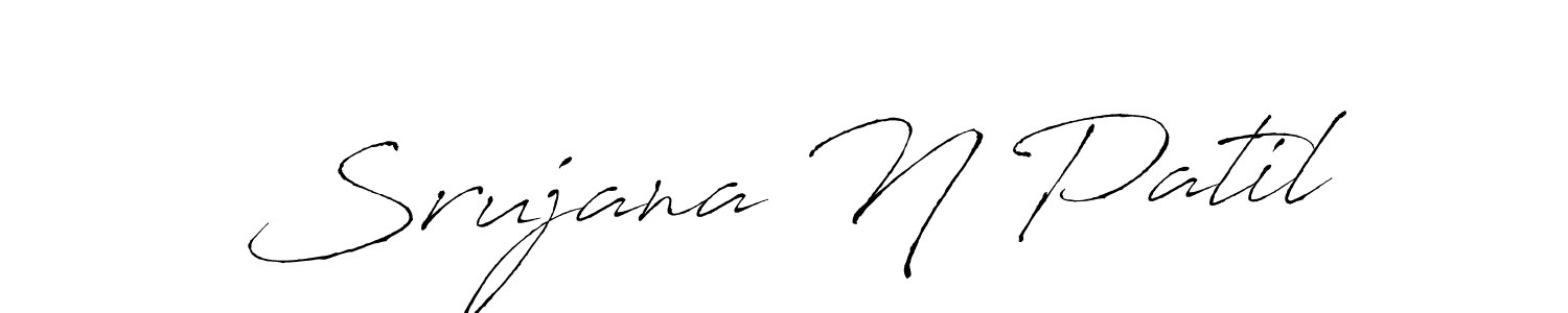 This is the best signature style for the Srujana N Patil name. Also you like these signature font (Antro_Vectra). Mix name signature. Srujana N Patil signature style 6 images and pictures png