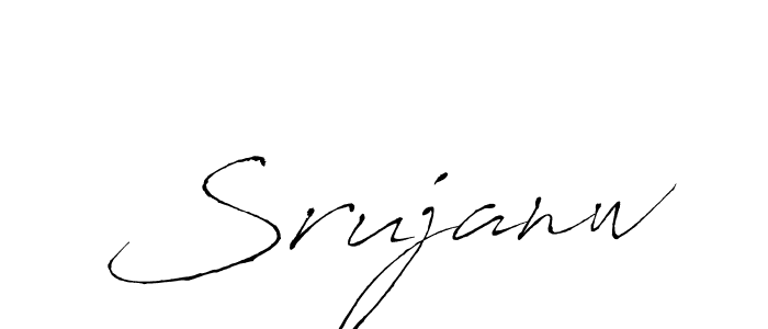 Srujanw stylish signature style. Best Handwritten Sign (Antro_Vectra) for my name. Handwritten Signature Collection Ideas for my name Srujanw. Srujanw signature style 6 images and pictures png