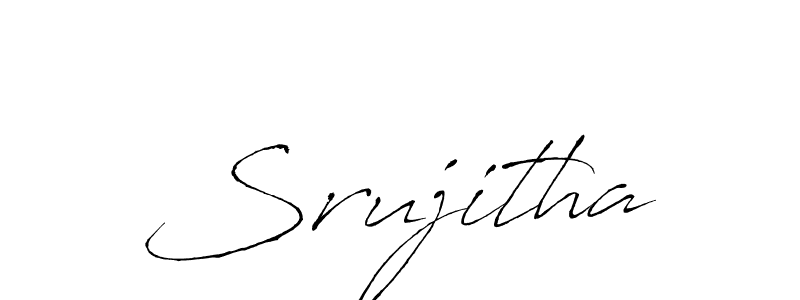 Use a signature maker to create a handwritten signature online. With this signature software, you can design (Antro_Vectra) your own signature for name Srujitha. Srujitha signature style 6 images and pictures png