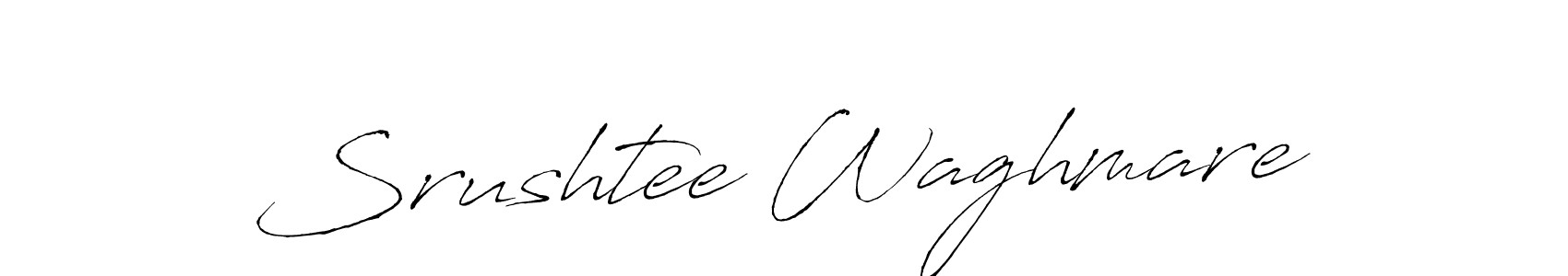 Make a beautiful signature design for name Srushtee Waghmare. Use this online signature maker to create a handwritten signature for free. Srushtee Waghmare signature style 6 images and pictures png