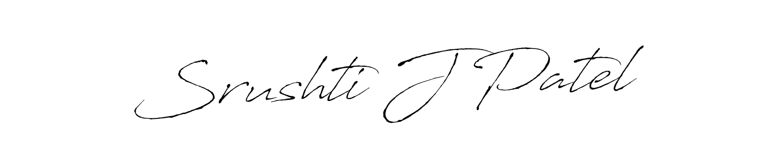 Similarly Antro_Vectra is the best handwritten signature design. Signature creator online .You can use it as an online autograph creator for name Srushti J Patel. Srushti J Patel signature style 6 images and pictures png