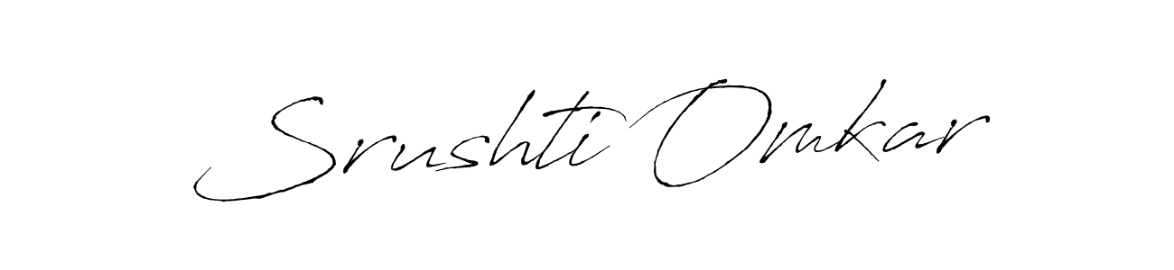 Similarly Antro_Vectra is the best handwritten signature design. Signature creator online .You can use it as an online autograph creator for name Srushti Omkar. Srushti Omkar signature style 6 images and pictures png