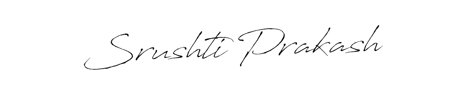 It looks lik you need a new signature style for name Srushti Prakash. Design unique handwritten (Antro_Vectra) signature with our free signature maker in just a few clicks. Srushti Prakash signature style 6 images and pictures png