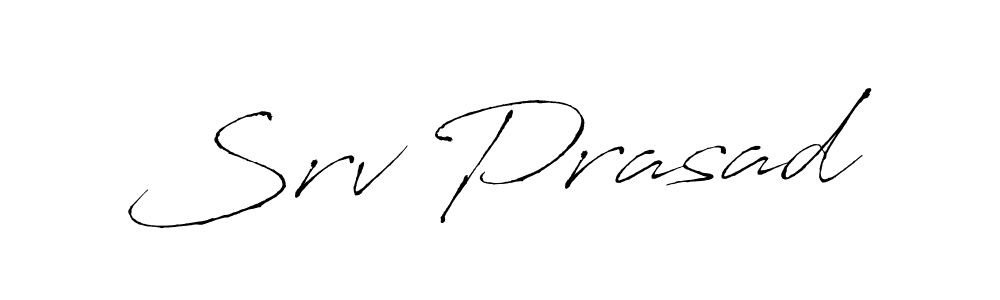 Once you've used our free online signature maker to create your best signature Antro_Vectra style, it's time to enjoy all of the benefits that Srv Prasad name signing documents. Srv Prasad signature style 6 images and pictures png