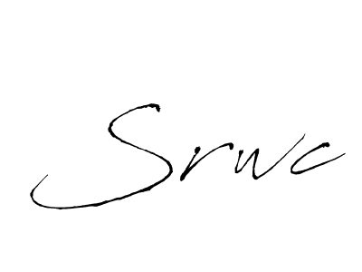 How to make Srwc signature? Antro_Vectra is a professional autograph style. Create handwritten signature for Srwc name. Srwc signature style 6 images and pictures png