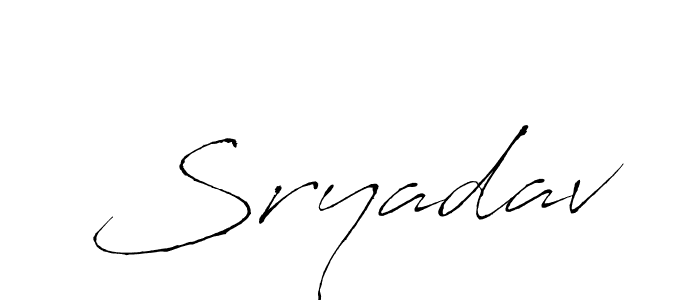 Also we have Sryadav name is the best signature style. Create professional handwritten signature collection using Antro_Vectra autograph style. Sryadav signature style 6 images and pictures png