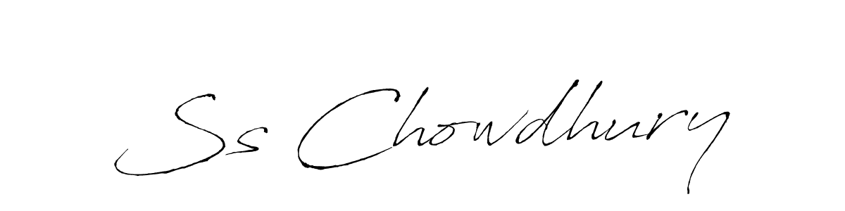 The best way (Antro_Vectra) to make a short signature is to pick only two or three words in your name. The name Ss Chowdhury include a total of six letters. For converting this name. Ss Chowdhury signature style 6 images and pictures png