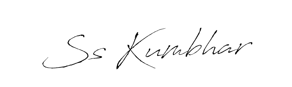 This is the best signature style for the Ss Kumbhar name. Also you like these signature font (Antro_Vectra). Mix name signature. Ss Kumbhar signature style 6 images and pictures png