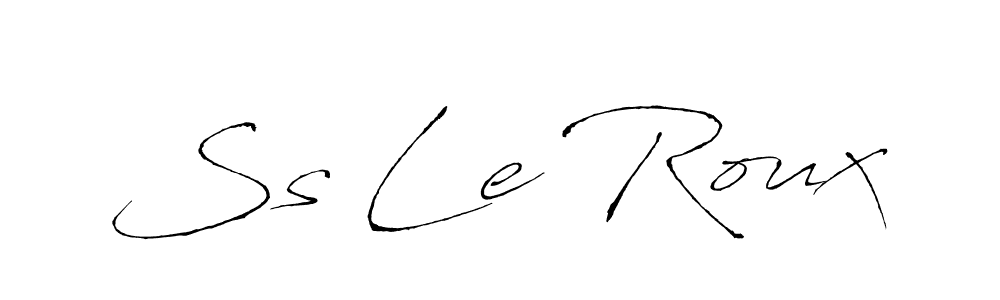 Also You can easily find your signature by using the search form. We will create Ss Le Roux name handwritten signature images for you free of cost using Antro_Vectra sign style. Ss Le Roux signature style 6 images and pictures png