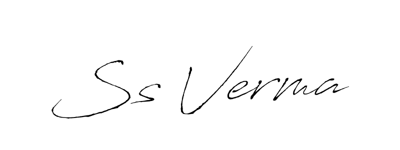 The best way (Antro_Vectra) to make a short signature is to pick only two or three words in your name. The name Ss Verma include a total of six letters. For converting this name. Ss Verma signature style 6 images and pictures png