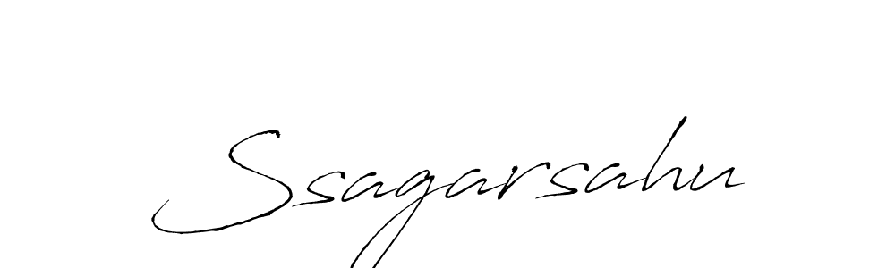 Design your own signature with our free online signature maker. With this signature software, you can create a handwritten (Antro_Vectra) signature for name Ssagarsahu. Ssagarsahu signature style 6 images and pictures png