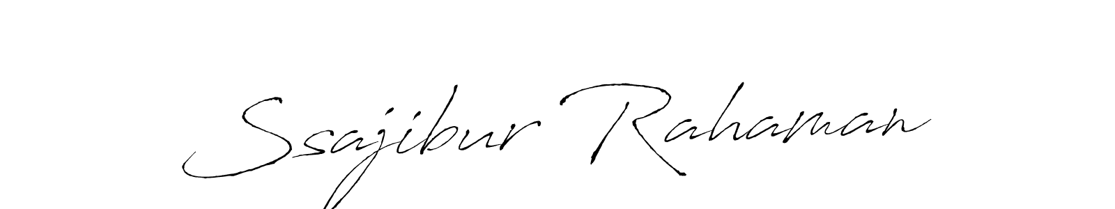 It looks lik you need a new signature style for name Ssajibur Rahaman. Design unique handwritten (Antro_Vectra) signature with our free signature maker in just a few clicks. Ssajibur Rahaman signature style 6 images and pictures png