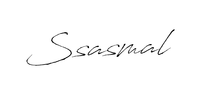 How to make Ssasmal name signature. Use Antro_Vectra style for creating short signs online. This is the latest handwritten sign. Ssasmal signature style 6 images and pictures png