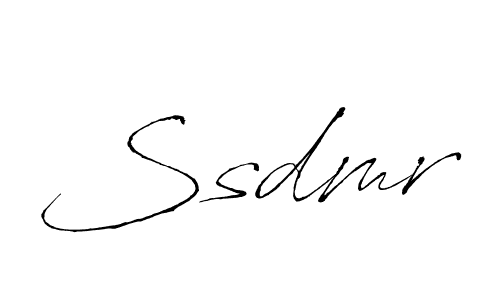 Create a beautiful signature design for name Ssdmr. With this signature (Antro_Vectra) fonts, you can make a handwritten signature for free. Ssdmr signature style 6 images and pictures png