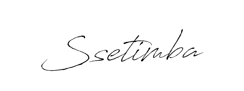 Create a beautiful signature design for name Ssetimba. With this signature (Antro_Vectra) fonts, you can make a handwritten signature for free. Ssetimba signature style 6 images and pictures png