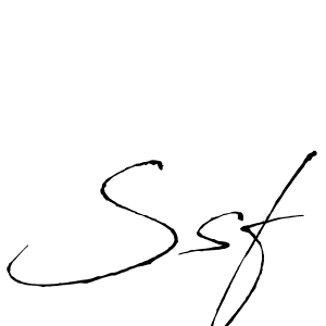 Make a beautiful signature design for name Ssf. With this signature (Antro_Vectra) style, you can create a handwritten signature for free. Ssf signature style 6 images and pictures png