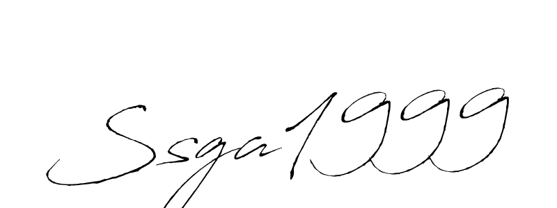 Ssga1999 stylish signature style. Best Handwritten Sign (Antro_Vectra) for my name. Handwritten Signature Collection Ideas for my name Ssga1999. Ssga1999 signature style 6 images and pictures png