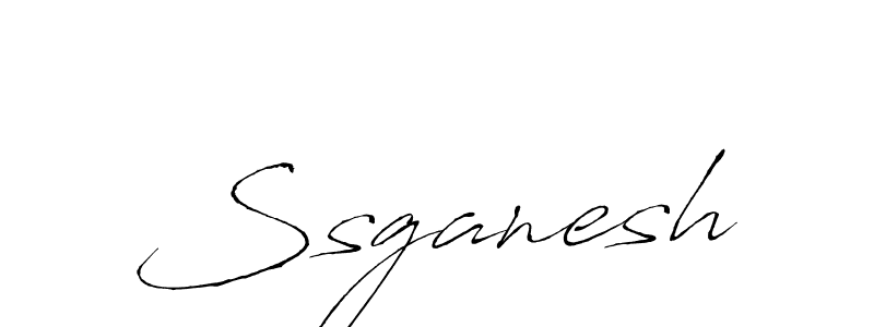 Use a signature maker to create a handwritten signature online. With this signature software, you can design (Antro_Vectra) your own signature for name Ssganesh. Ssganesh signature style 6 images and pictures png