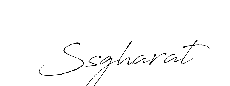 Use a signature maker to create a handwritten signature online. With this signature software, you can design (Antro_Vectra) your own signature for name Ssgharat. Ssgharat signature style 6 images and pictures png
