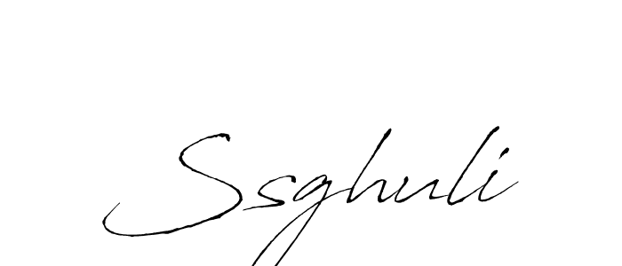 Antro_Vectra is a professional signature style that is perfect for those who want to add a touch of class to their signature. It is also a great choice for those who want to make their signature more unique. Get Ssghuli name to fancy signature for free. Ssghuli signature style 6 images and pictures png