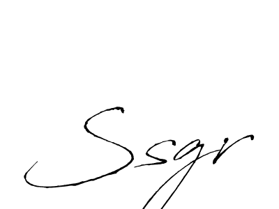 You should practise on your own different ways (Antro_Vectra) to write your name (Ssgr) in signature. don't let someone else do it for you. Ssgr signature style 6 images and pictures png