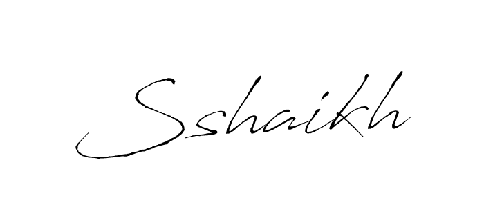 Also we have Sshaikh name is the best signature style. Create professional handwritten signature collection using Antro_Vectra autograph style. Sshaikh signature style 6 images and pictures png