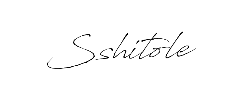 How to make Sshitole signature? Antro_Vectra is a professional autograph style. Create handwritten signature for Sshitole name. Sshitole signature style 6 images and pictures png