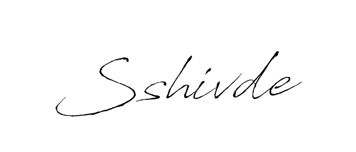 It looks lik you need a new signature style for name Sshivde. Design unique handwritten (Antro_Vectra) signature with our free signature maker in just a few clicks. Sshivde signature style 6 images and pictures png