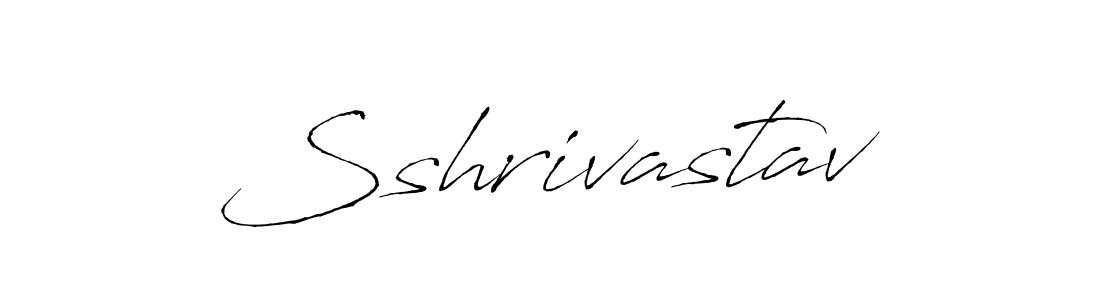 Sshrivastav stylish signature style. Best Handwritten Sign (Antro_Vectra) for my name. Handwritten Signature Collection Ideas for my name Sshrivastav. Sshrivastav signature style 6 images and pictures png