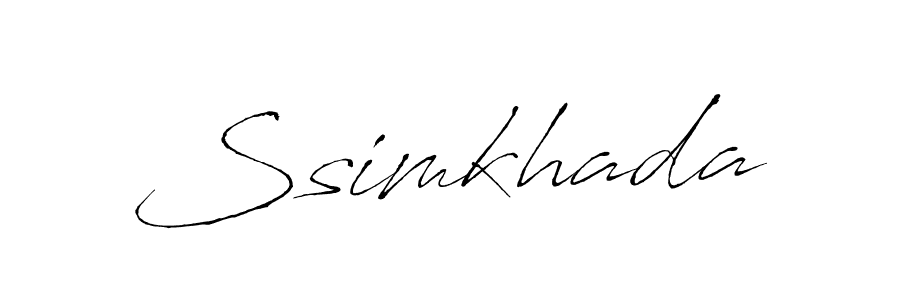 Make a short Ssimkhada signature style. Manage your documents anywhere anytime using Antro_Vectra. Create and add eSignatures, submit forms, share and send files easily. Ssimkhada signature style 6 images and pictures png