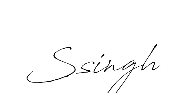 Ssingh stylish signature style. Best Handwritten Sign (Antro_Vectra) for my name. Handwritten Signature Collection Ideas for my name Ssingh. Ssingh signature style 6 images and pictures png