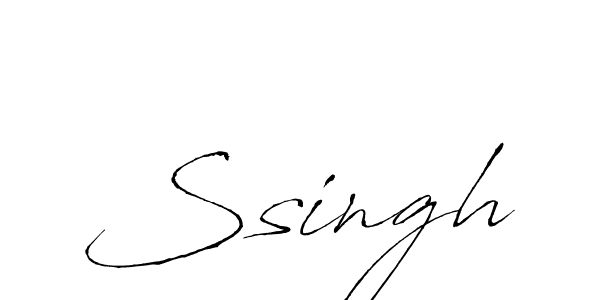 Use a signature maker to create a handwritten signature online. With this signature software, you can design (Antro_Vectra) your own signature for name Ssingh. Ssingh signature style 6 images and pictures png