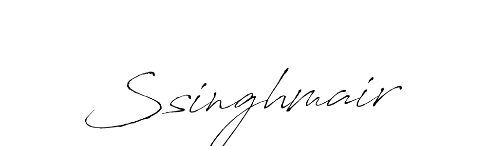 The best way (Antro_Vectra) to make a short signature is to pick only two or three words in your name. The name Ssinghmair include a total of six letters. For converting this name. Ssinghmair signature style 6 images and pictures png