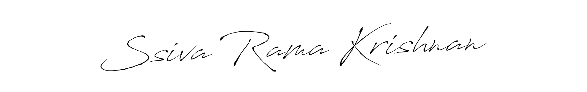 Similarly Antro_Vectra is the best handwritten signature design. Signature creator online .You can use it as an online autograph creator for name Ssiva Rama Krishnan. Ssiva Rama Krishnan signature style 6 images and pictures png