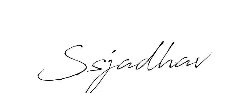 How to Draw Ssjadhav signature style? Antro_Vectra is a latest design signature styles for name Ssjadhav. Ssjadhav signature style 6 images and pictures png