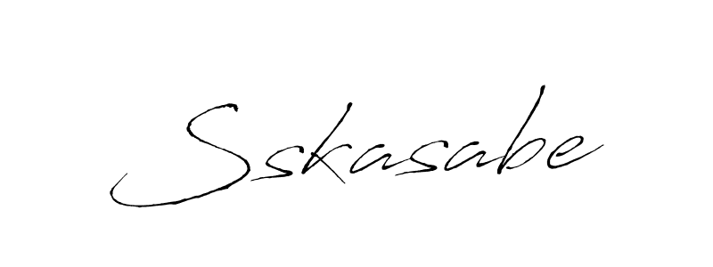 Sskasabe stylish signature style. Best Handwritten Sign (Antro_Vectra) for my name. Handwritten Signature Collection Ideas for my name Sskasabe. Sskasabe signature style 6 images and pictures png