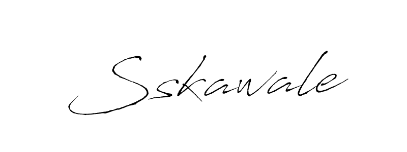 Once you've used our free online signature maker to create your best signature Antro_Vectra style, it's time to enjoy all of the benefits that Sskawale name signing documents. Sskawale signature style 6 images and pictures png