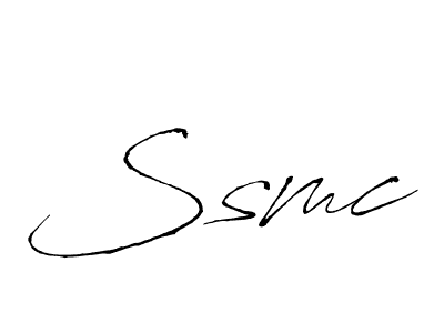Similarly Antro_Vectra is the best handwritten signature design. Signature creator online .You can use it as an online autograph creator for name Ssmc. Ssmc signature style 6 images and pictures png