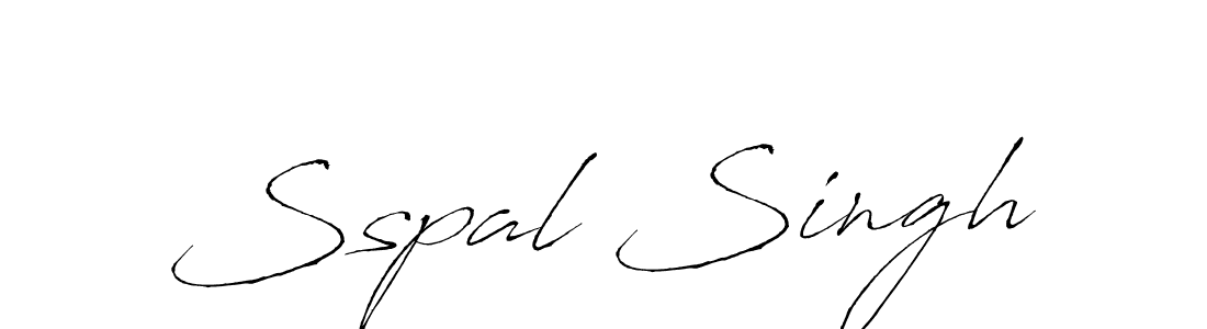 How to make Sspal Singh signature? Antro_Vectra is a professional autograph style. Create handwritten signature for Sspal Singh name. Sspal Singh signature style 6 images and pictures png