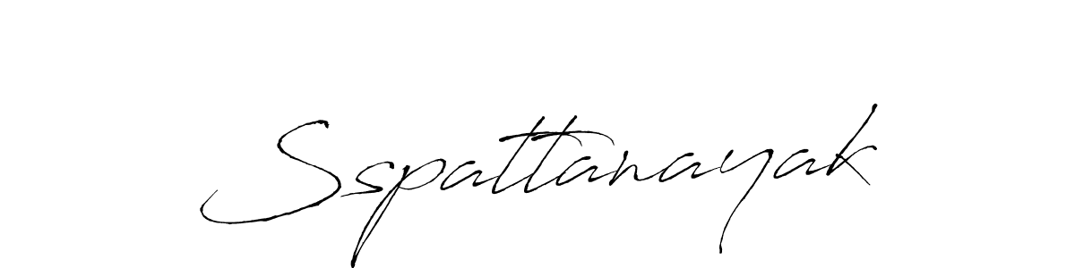 How to make Sspattanayak signature? Antro_Vectra is a professional autograph style. Create handwritten signature for Sspattanayak name. Sspattanayak signature style 6 images and pictures png