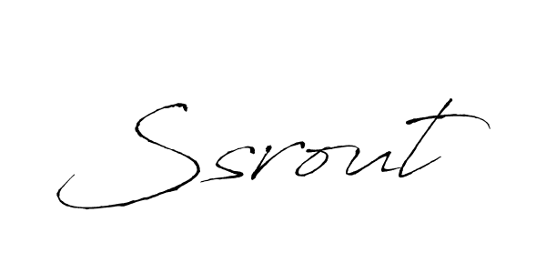 Design your own signature with our free online signature maker. With this signature software, you can create a handwritten (Antro_Vectra) signature for name Ssrout. Ssrout signature style 6 images and pictures png