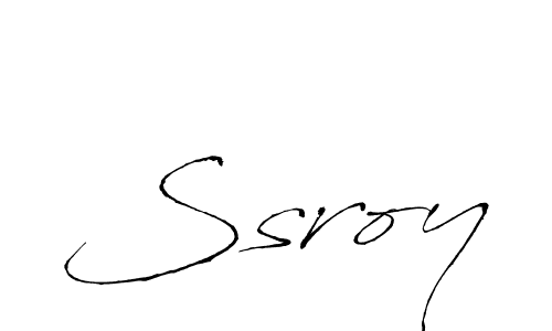 How to make Ssroy name signature. Use Antro_Vectra style for creating short signs online. This is the latest handwritten sign. Ssroy signature style 6 images and pictures png