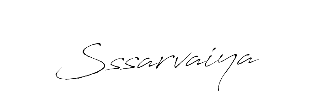 How to make Sssarvaiya name signature. Use Antro_Vectra style for creating short signs online. This is the latest handwritten sign. Sssarvaiya signature style 6 images and pictures png